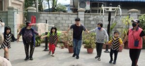 與長長套泰雅傳統舞蹈